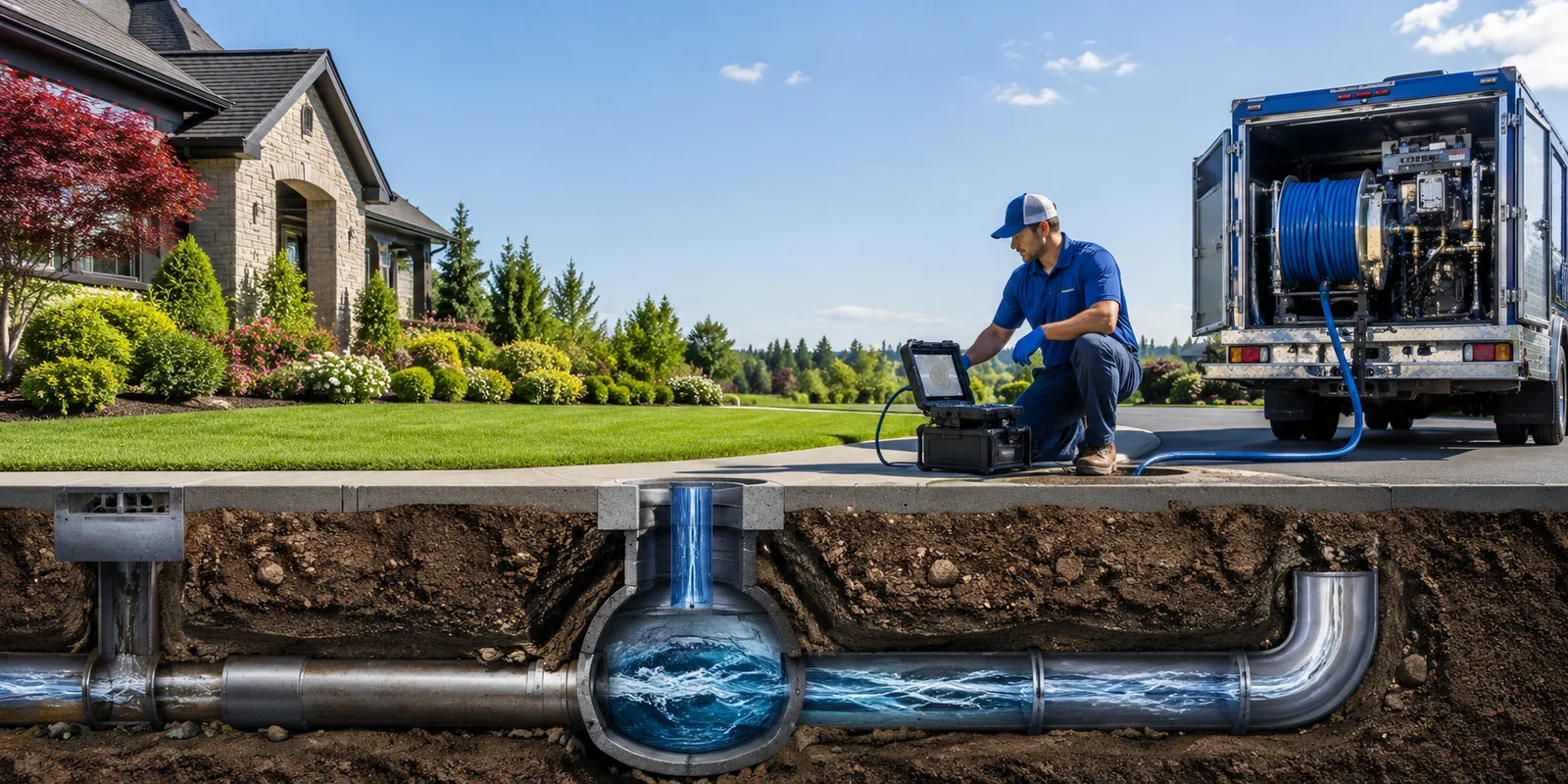 Drainage restoration information for Atlantic Mine, MI